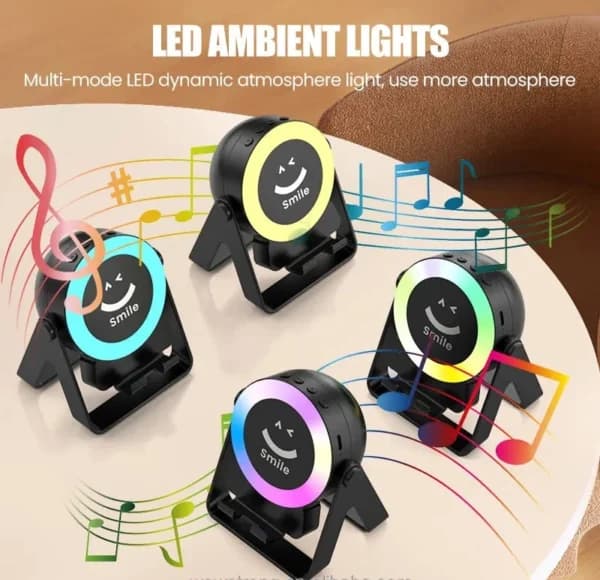Sensor RGB Bluetooth Speaker & Multi-Surface Phone Stand 2